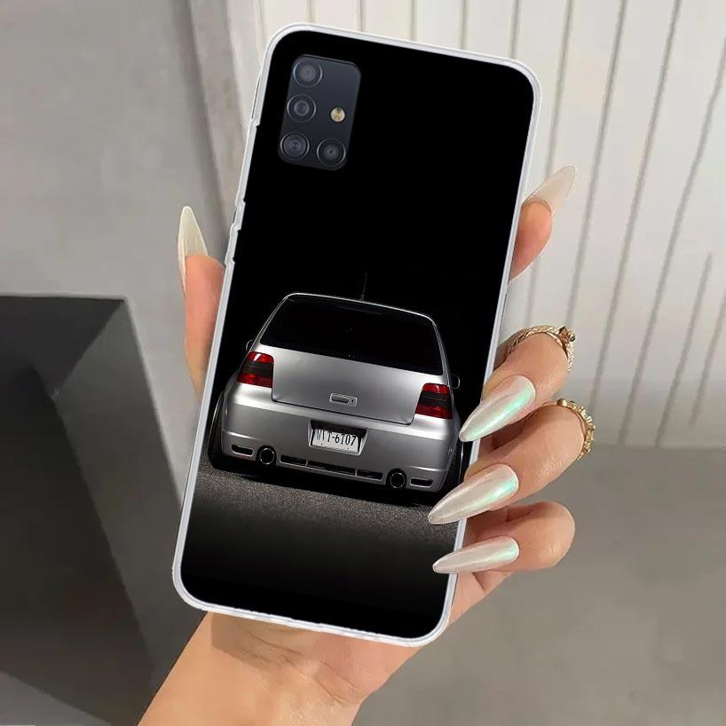 Cool MK4 MK5 Golf Car Phone Case for Samsung Galaxy A52 A32 A22 A12 A02S A50S A30S A10S Note 20 Ultra 10 Plus S10 A31 A20 A71 A7