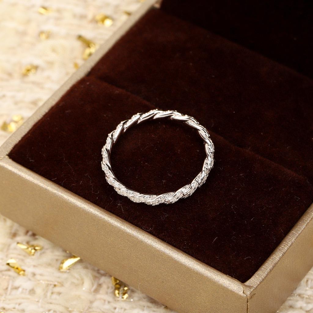 Latest Hot Brand Vintage Women's Rings Luxury Jewelry For Women Full Diamonds Designer Fashion Pure 925 Silver Lady Party Rings