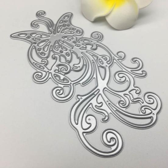 Fustelle in metallo a forma di farfalla, fai da te, album di ritagli, carte decorative, stencil, stampo