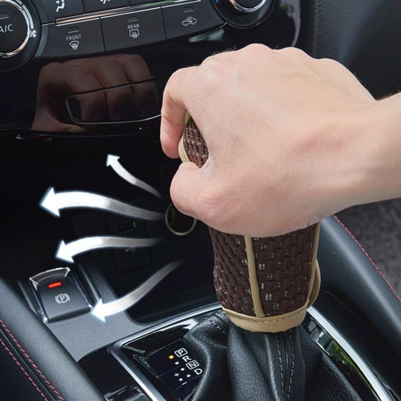 Copri pomello cambio auto Leva cambio Maniglia antiscivolo Coperture protettive Universale Manicotto pomello cambio auto Accessori auto