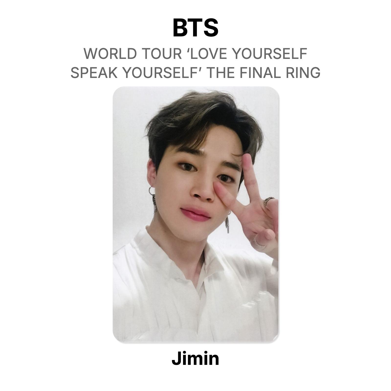 МИРОВОЙ ТУР BTS «LOVE YOURSELF»: SPEAK YOURSELF’ ФИНАЛЬНОЕ КОЛЬЦО Официальная фотокарточка Jimin