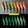 Fishing Lures Glow Jig Hook Shrimp Lure Baits Squid Jig Artificial Hard Baits Glow Squid Jig Cuttlefish Hook