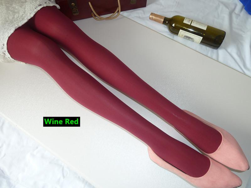 Autumn 8 Warm Women's Tights Colorful Velvet Seamless Pantyhose Female Stockings Medias Sexy for Women