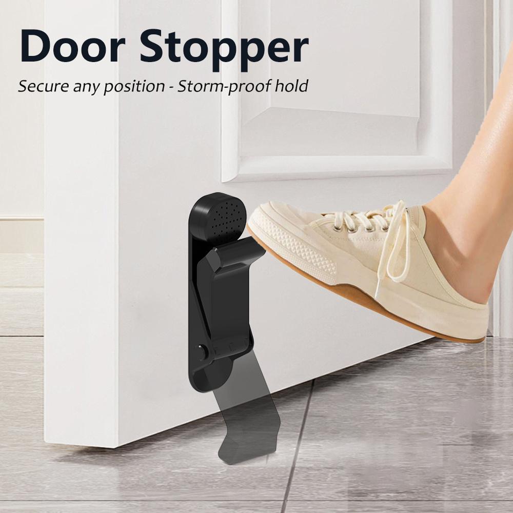 Door Stopper, Punch-free Door Stop, Door Bottom Wind Blocker, Magnetic Kick Door Stop, Easy to Install