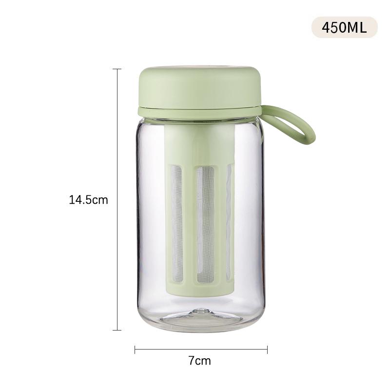 Cold Brew Coffee Pot High-Capacity Espresso Filter Bottle Cold Brewing Pot Portable Iced Brew Coffee Maker Juice Coffe Kettle