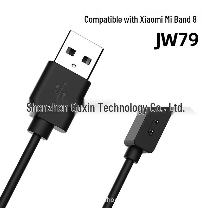 Compatible Charging Cable for Xiaomi Smart Band 8, Mi Redmi Band 2, and Redmi Smart Band 2