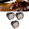 50ML Coffee Capsule Pods Cup with Spoon Brush Reusable Filter Stainless Steel Replacement for  