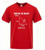 Unisexs High Quality TShirt Cotton Blend Casual Funny Math Print Cool Loose ONeck T Shirt For Unisex Short Sleeve TShirt Male Tops