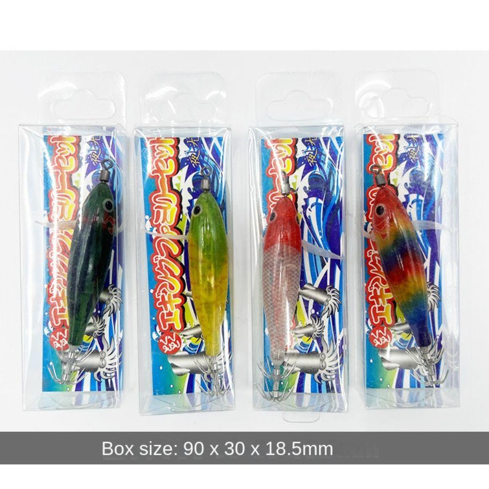 Noctilucent Fishing Lure 5.7g Spinnerbait Noctilucent Squid Cuttlefish Jigs  Deep Sea Fishing
