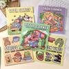 In Stock Customizable Cute Healing Corner Coloring Book