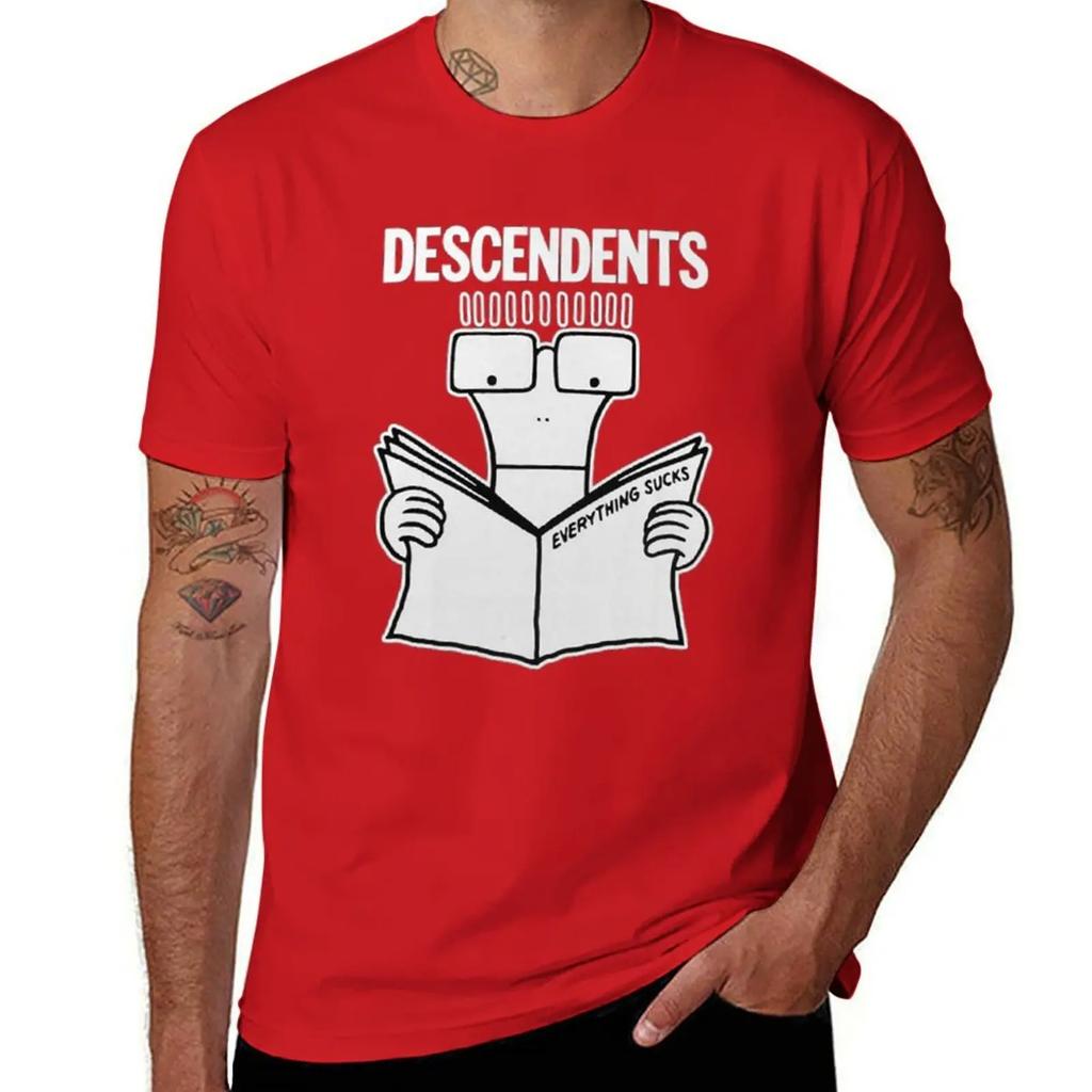 Descendents T-Shirt anime tshirt new edition tees oversized t shirt men