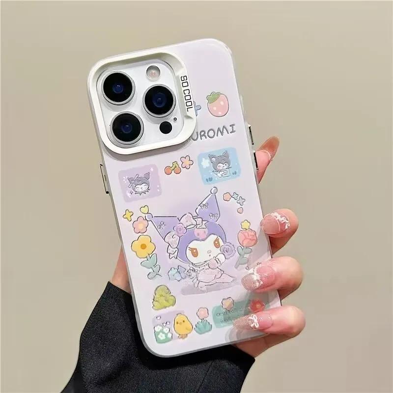 Hello Kitty Kuromi Cinnamoroll Case For Iphone 17 Pro Max 17 Air 16 15 14 11 12 13 Pro Max 16 Plus 16e 13 Mini Cartoon PC Casing