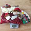 Haobei Three-Dimensional Santa Claus Christmas Stocking - Large Children's Gift Bag.