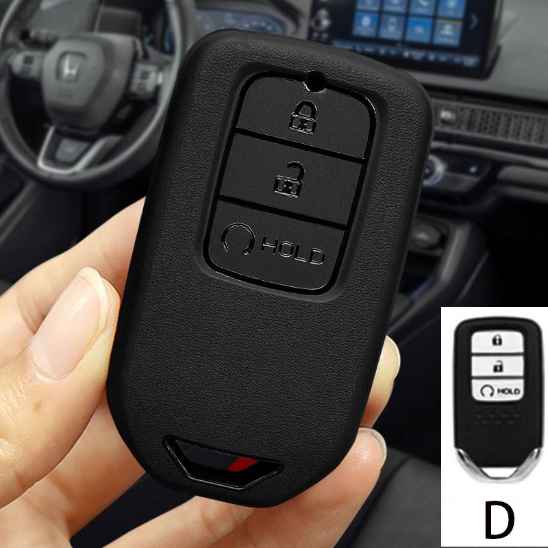 Car Key Case Key Shell Set For Honda Cr-V Accord Odyssey Civic Ect All-Inclusive Protection Keychain Accessories Holder Shell