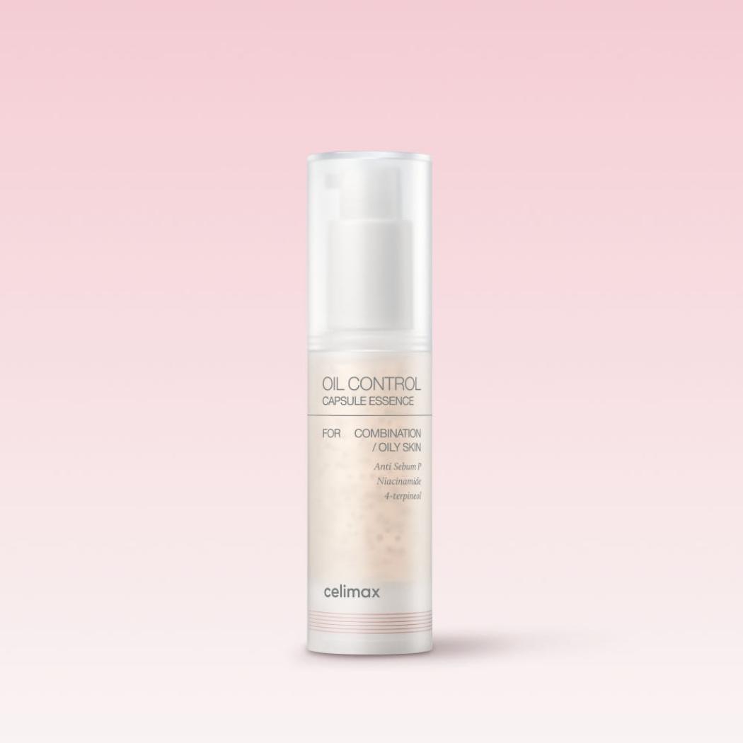 CELIMAX Oil Control Capsule Essence Sebum Balancing Hydrating Facial Essence 30ml 1 Pack (30ml)