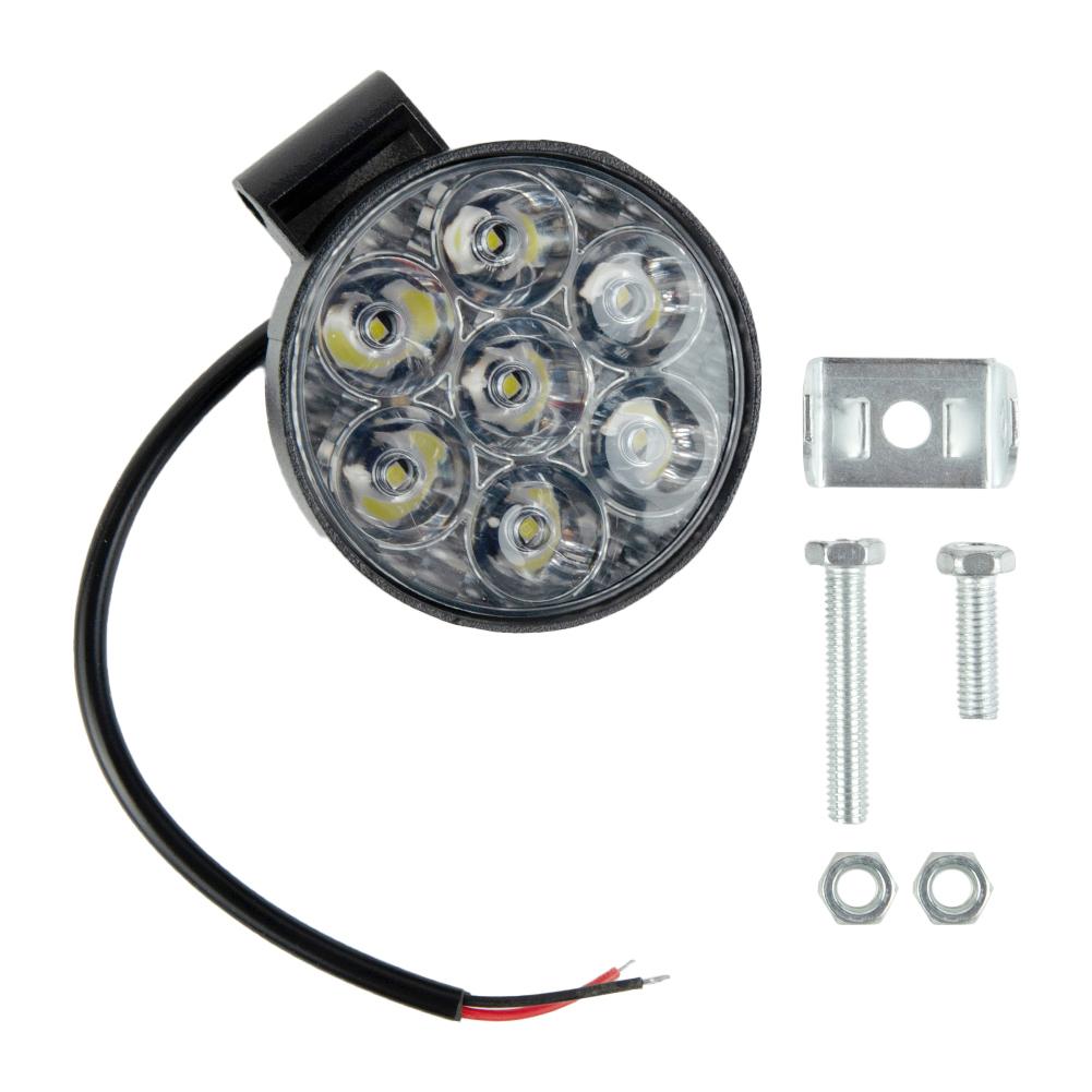 9-30V 21W LED Work Light Waterproof Car Spotlight Working Light For Truck SUV Off Road Tractor Headlight Night Driving Lamp