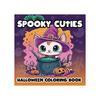 Spooky Cartoon Coloring Book For Teens, Fun And Relaxing Creative Activity Paperback
