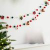 Kawaii Felt Christmas Banner Hanging Bunting Reusable Christmas Ornaments Merry Christmas Xmas Decorations