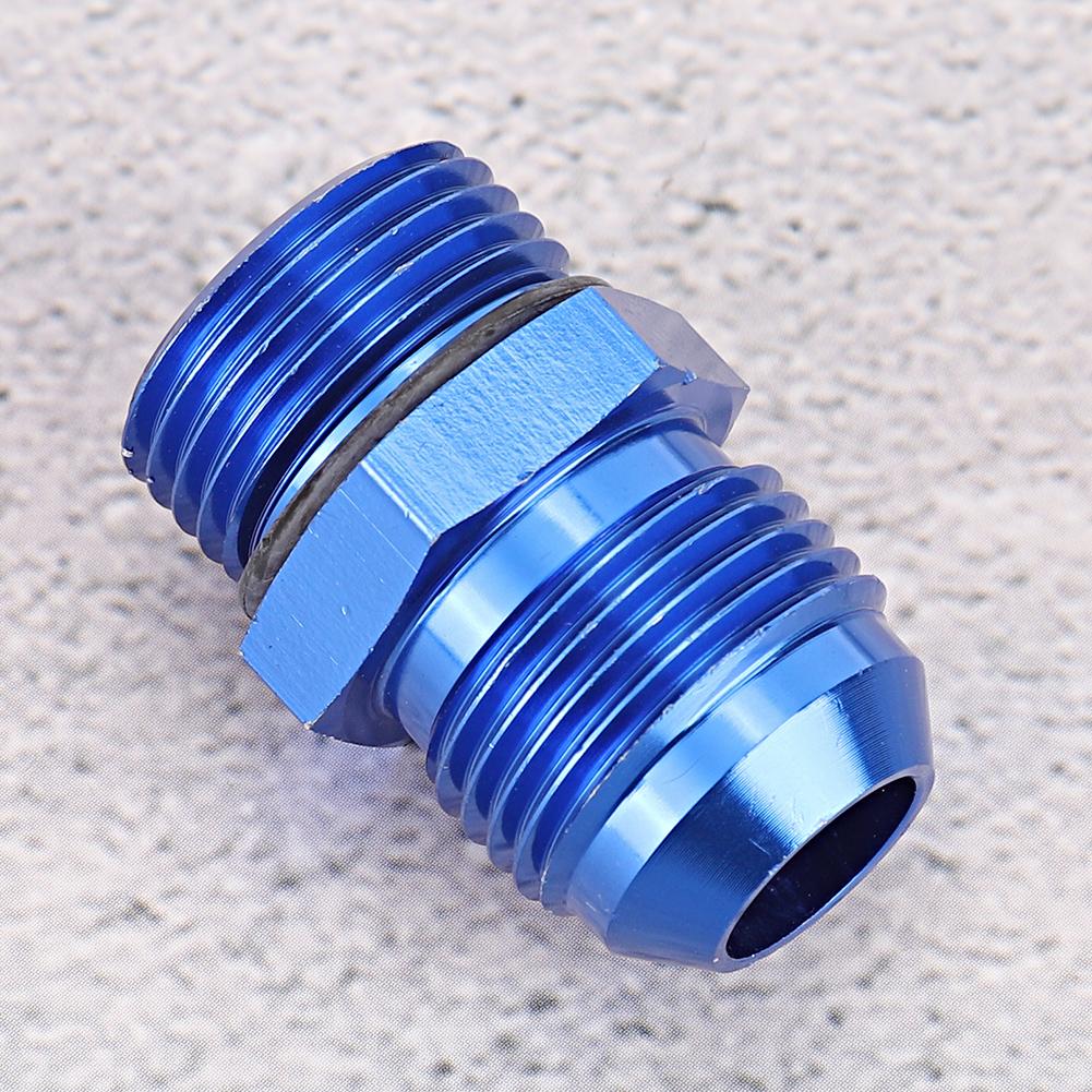 AN10 to ORB10 Male Thread Adapter Fitting Blue T6061 Aluminum Alloy