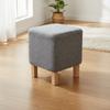 Stretch Stool Cover Elastic Square Foot Stool Nordic Ottoman Footstool Cover  Living Room