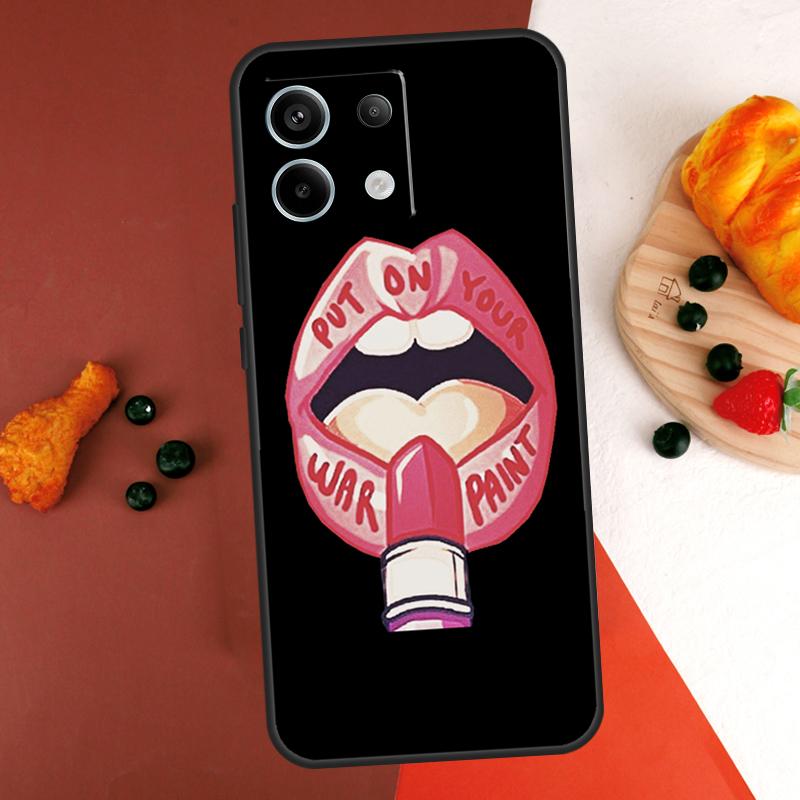 Cool Bad Girl Case For Xiaomi Redmi Note 14 13 Pro 9 10 11 12 Pro 10S 11S 12S Redmi 13C 10C 12C 14C Coque