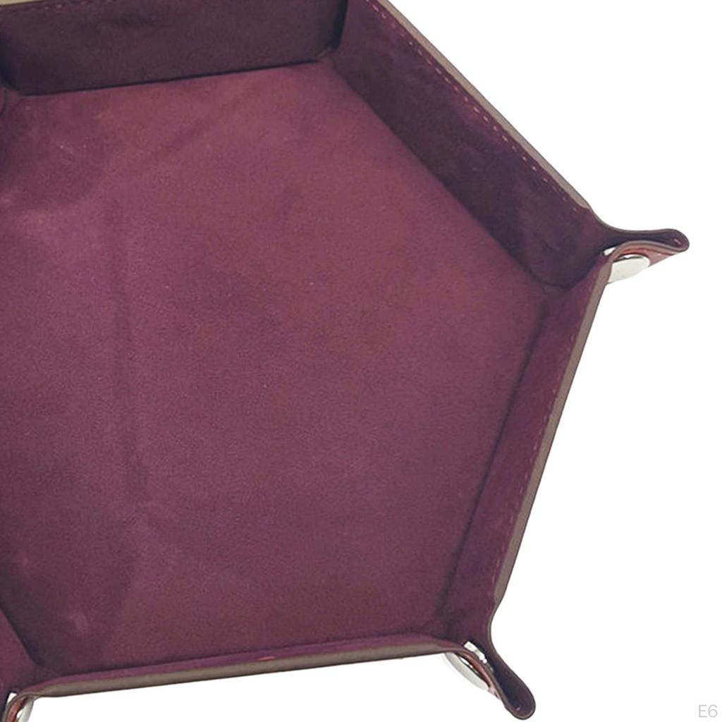 Tray Folding Set PU Leather for RPG, DND And Board Games