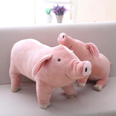 1 stück 40 cm Simulation Schöne Ausgestopftes Schwein Spielzeug Weiche Tier Schwein Puppe Niedlichen Cartoon Schwein Kissen Kinder Spielzeug Kreative geburtstag Geschenk Für Mädchen