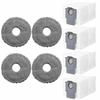Bags and Mops for Roborock Q Revo / Q Revo Pro / / Curv / Saros 10R - 8 Pcs