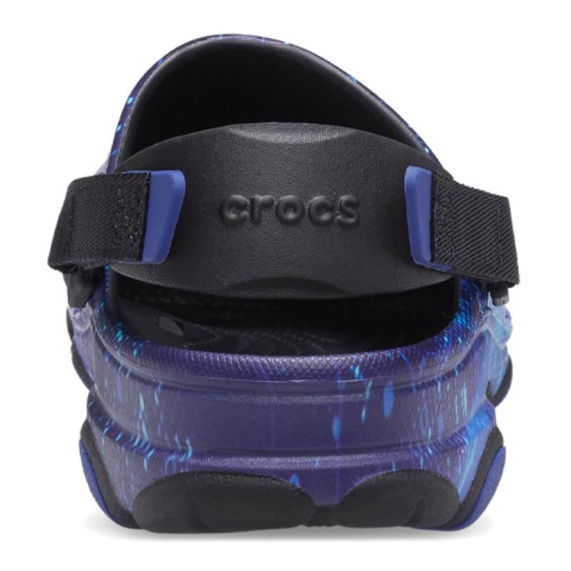 Crocs Classic All Terrain Space Jam II EVA Lightweight and Comfortable Hole Shoes for Men and Women In Black and Purple