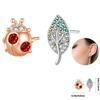 Ladies Sweet 925 Silver Ocean Star Flower Butterfly Design Trendy Earrings Birthday Commemoration Day Fine Sweetheart Jewelry