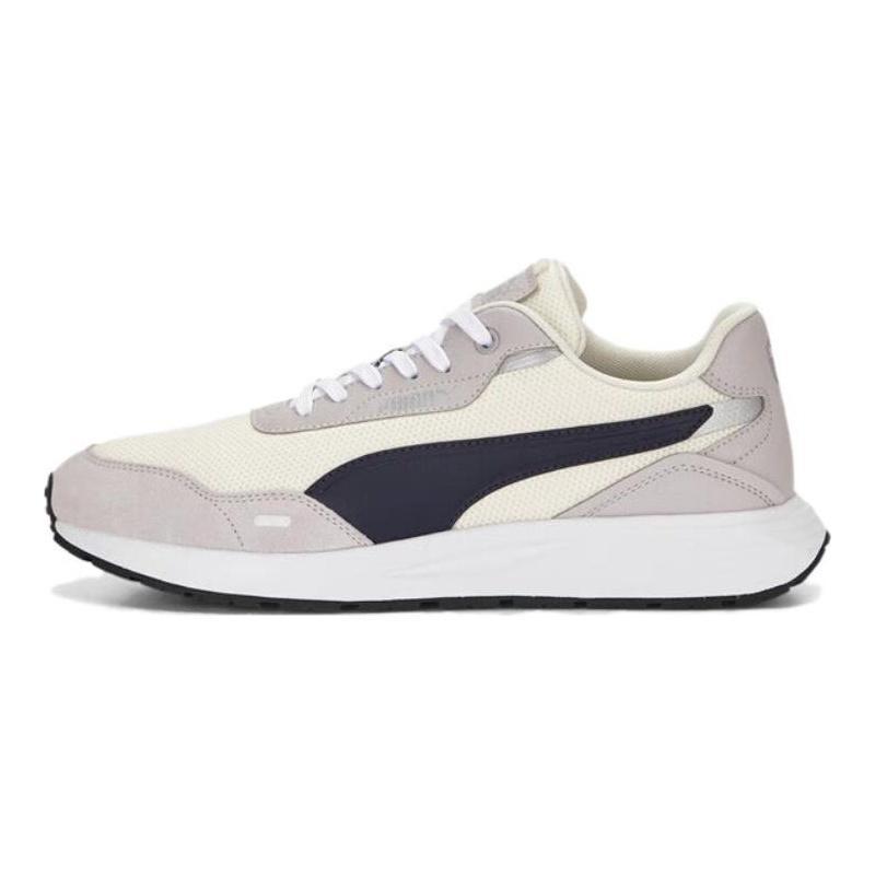 PUMA Runtamed Mixed Material Simple Comfort Low Lifestyle Shoes Unisex White Grey Blue 389236-07 37
