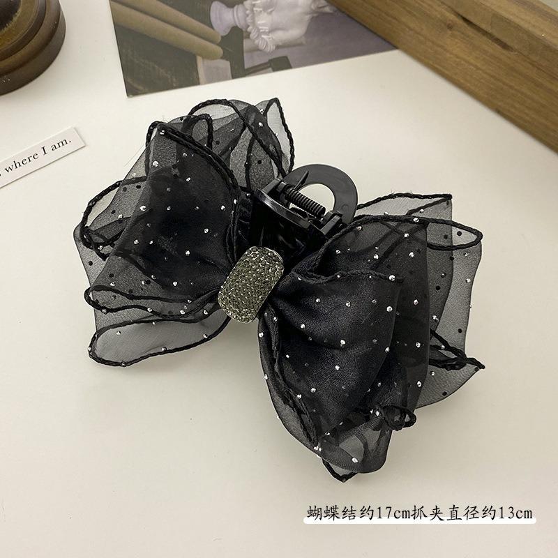 1/2 Stück Damen Spitze Mesh Geometrisch Schmetterling Haarspange Vintage Elegant Haarclip Klemme Stirnband Haarnadel Krabbe Haaraccessoires Neu