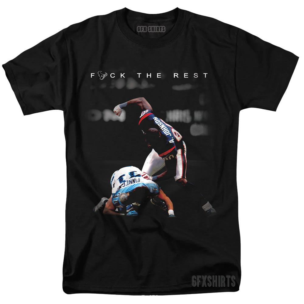 Andres Johnson Houston Texans Fight vtg graphic design T-Shirt Unisex T-Shirt XXL