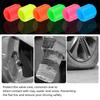 Luminous Tire Valve Caps 6 Colors Car Motorcycle Glowing Valve Cover Car Tire Wheel Hub Styling Tool Auto Accessories 4/8/20pcs Stem Caps1