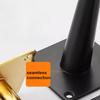 4pcs Conical Furniture Legs Oblique Metal Legs Matte Furniture Feet for DIY Sofa Cabinet Table Chair Cupboard