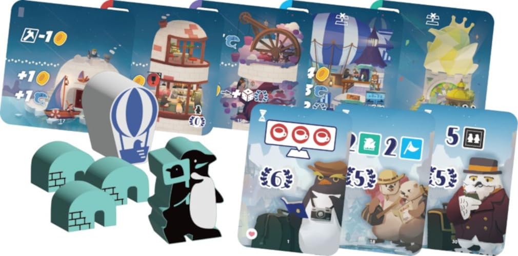 Arclight Sněžná kolonie věky Stolní hra (2-5 hráčů, 30-60 minut, 6+)