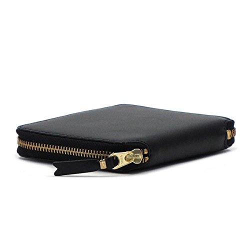 Des COMME Des GARCONS Bifold Wallet Black SA2100 ARECALF (COMME GARCONS) [product]