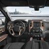  ABS Decoration Cover Steering Wheel Central Control Protection Sticker For Chevy Silverado 2019-2021 4-Door Premium Version Interior Accessories