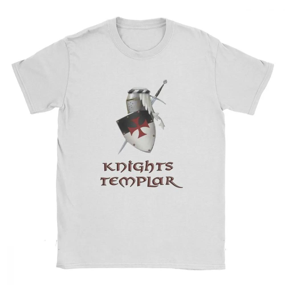 Knights Templar Weaponry Helmet Sword Shield TShirt Summer Cotton Short Sleeve ONeck Mens T Shirt New S3XL