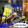 Custom Name Cartoon Excavator Blanket  Ideal Bedding Blanket Perfect for Travel, Camping, Living Rooms, Offices, Sofas, Fan Christmas gift