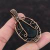 Tree Of Life Black Tourmaline Rough Pendant Copper Wire Wrapped Jewelry Handmade Gemstone Pendant Copper Wire Wrapped Pendant Gift For Women