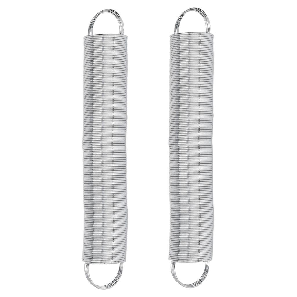 2pcs Electric Fence Spring Gates Stainless Steel 16 Feet Tension Livestock Fence Spring for Pasture