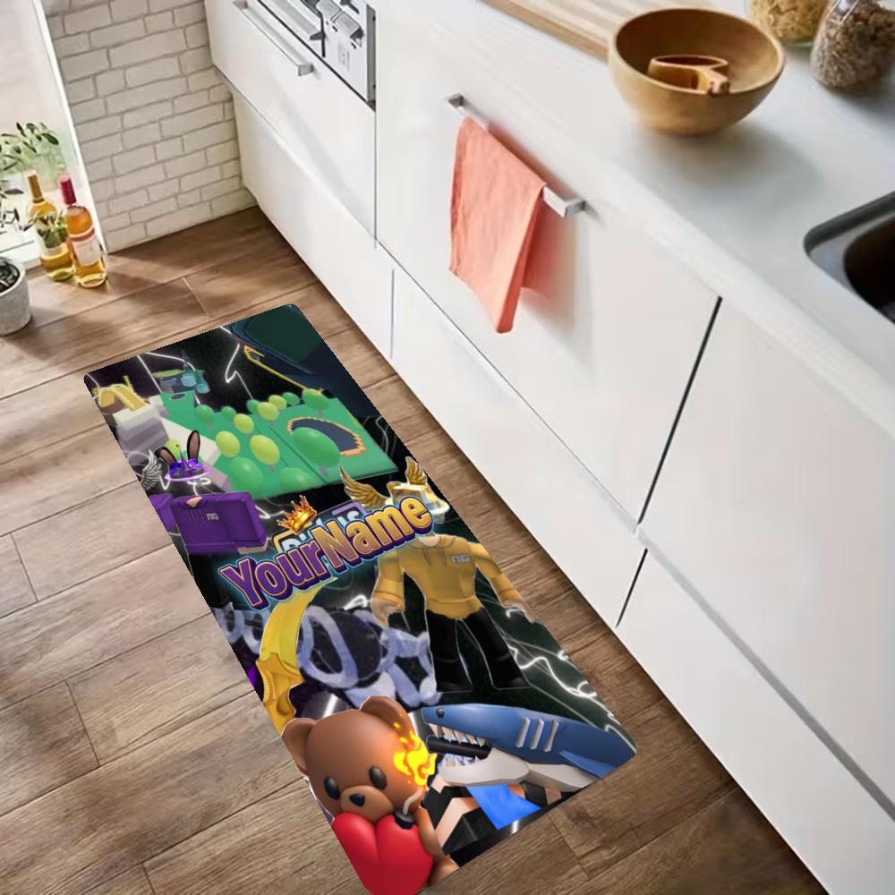 Roblox Customize Your Name Kitchen Rug Runner Rug Laundry Mat Hallway Entryway The Best Gift Choice