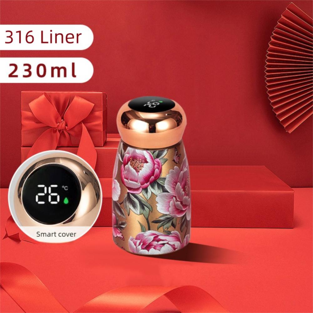 

Leak Proof Insulated Cup 230ml Coffee Mug Durable Hot Cold Water Bottle Outdoor Hiking 1