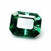 Smaragdový brus CERTIFIKOVANÝ Prsten Velikost 10 Karát Přírodní Granát Zelený Volný Drahokam A-5793