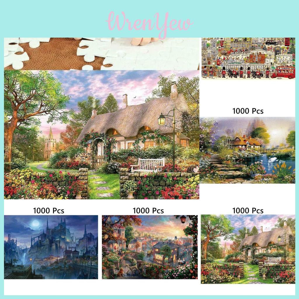 Adult Jigsaw Puzzle 1000 Pieces Paper Material Home Decor Friendship Activity Unique Gift Learning Inspiration