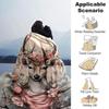 1pc Deer Name Blanket Lightweight Flannel Throw for Sofa Bed Travel Camping Livingroom Office Couch Chair