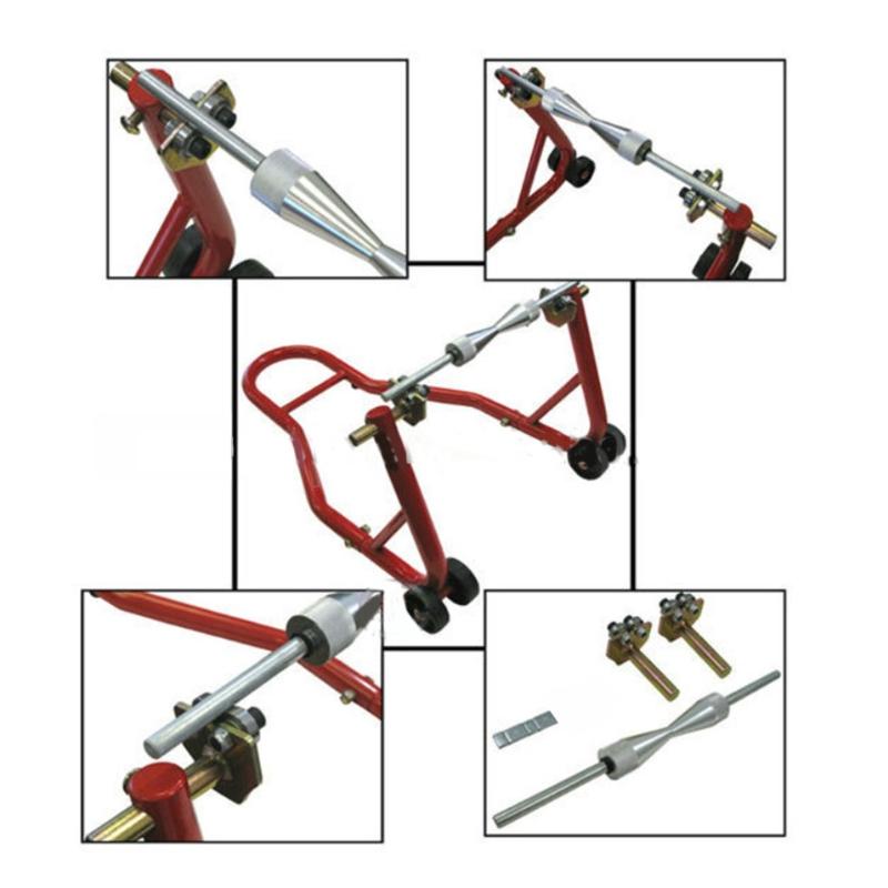 1 Set Wheel Balancer Motorcycle Bike Tire for RIM Wheel Balancer Static Wheel Truing for Standard Paddock Stand