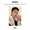 ATEEZ Destiny’s Memories TRADING CARD SET Official Photocard