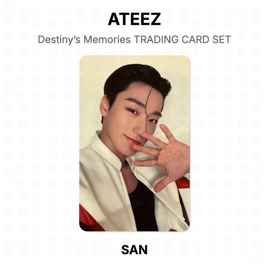 ATEEZ Destiny’s Memories TRADING CARD SET Official Photocard